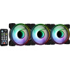 Aerocool Mirage 12 ARGB Pro Computer case Cooling set 12 cm Black - (AEROPGSMIRAGE12-A-P))