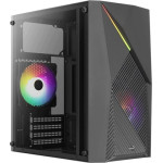 Aerocool PGS RAIDER MINI-G-BK-v3 CASE - (AEROPGSRAIDER-M-G-V3)