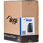 Akyga ' PC''ATX Nero Midi Tower Black - (AK995BK)