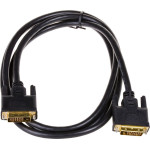 Akyga DVI cable 1.8 m DVI-D Black - (AK-AV-06)