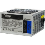 Akyga power supply unit 400 W 20+4 pin ATX ATX Green - (AK-B1-400)