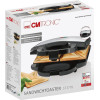 Clatronic sandwich maker 750 W Black, Stainless steel - (ST 3778)