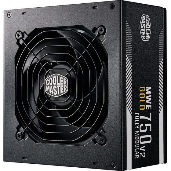 Cooler Master MWE Gold 750 V2 ATX 3.1 power supply unit 750 W 24-pin ATX Black - (MPE-7501-AFAAG-3EEU)