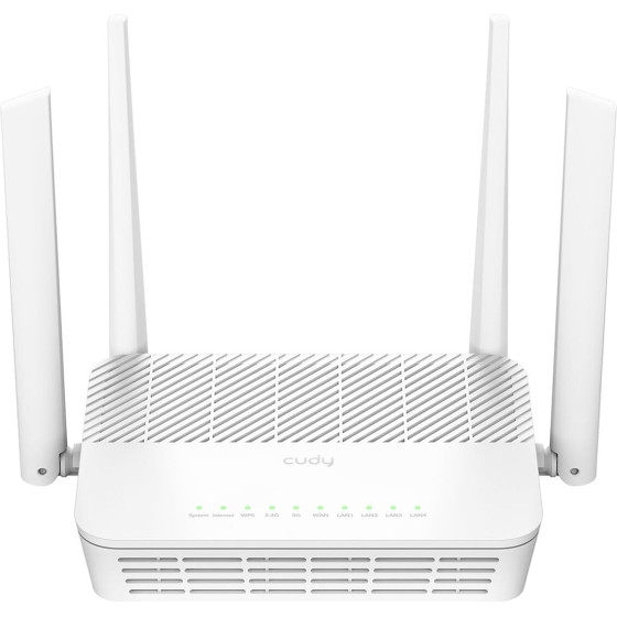 CUDY wireless router Gigabit Ethernet Dual-band (2.4 GHz / 5 GHz) - (WR3000S)