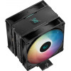 DEEPCOOL AG400 Digital Plus Processor Air cooler 12 cm Black 1 pc(s) - (R-AG400-BKADMP-G-1)