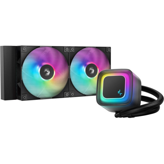 DEEPCOOL LE240 V2 Processor All-in-one liquid cooler 12 cm Black - (R-LE240-BKAMMC-G-2)