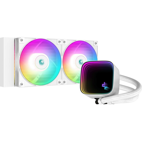 DEEPCOOL LS520 SE WH Processor All-in-one liquid cooler 12 cm White 1 pc(s) - (R-LS520-WHAMMM-G-1)