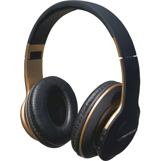 Esperanza Bluetooth headphones Headband, Black - (EH220)