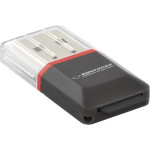 Esperanza card reader Black,Silver,Transparent USB 2.0 - (EA134K)