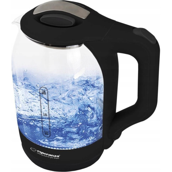 Esperanza Electric kettle 1.7 L Black, Multicolor 1500 W - (EKK025K)