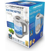 Esperanza Electric kettle 1.7 L White, Multicolor 1500 W - (EKK025W)