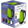 Esperanza electric kettle 1.8 L 1800 W Black, Green - (EKK113G)