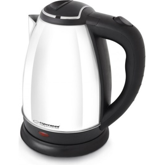 Esperanza electric kettle 1.8 L Black,White 1800 W - (EKK113W)