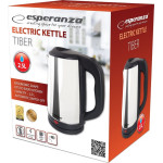Esperanza Electric kettle 2,5 L 2200 W Inox - (EKK036X)
