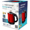 Esperanza electric kettle Parana 1 L Black,Red 1350 W - (EKK128R)
