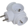 Esperanza Electrical Splitter 3 sockets White - (ELK302W)