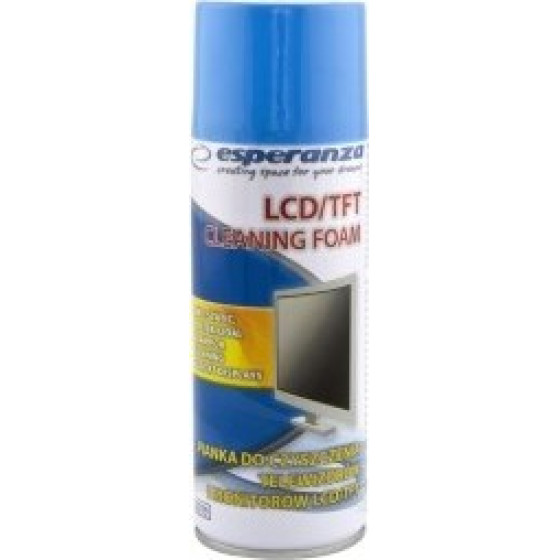 Esperanza equipment cleansing kit LCD/TFT/Plasma Equipment cleansing foam 400 ml - (ES119)