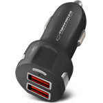 Esperanza EZ110 Car Charger Auto Black - (EZC110K)