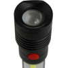 Esperanza Flashlight Black, LED Flashlight - (EOT069)