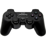 Esperanza Gaming Controller Black USB 2.0 Gamepad Analogue / Digital PC, Playstation 3 - (EG102)