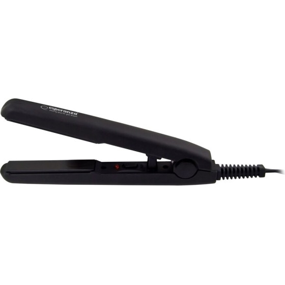 Esperanza hair styling tool Straightening iron Warm Black 22 W - (EBP008)