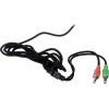 Esperanza headphones/headset Wired Head-band Calls/Music Black, Red - (EH118)