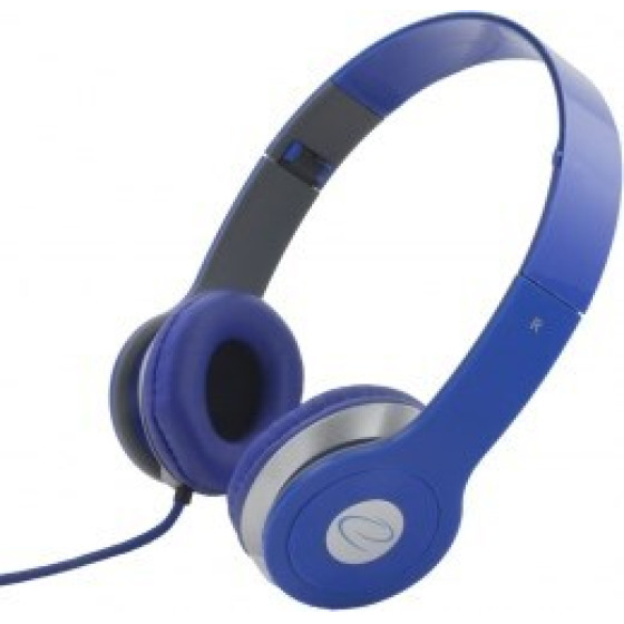 Esperanza headphones/headset Wired Head-band Music Blue - (EH145B)
