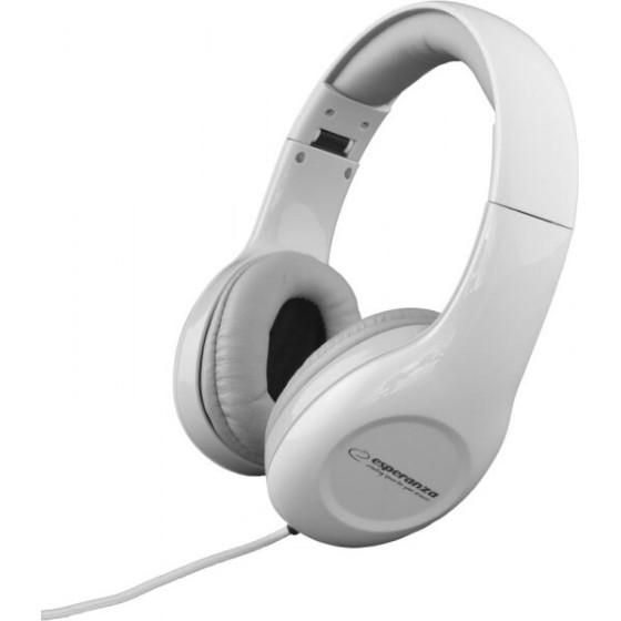 Esperanza headphones/headset Wired Head-band Music White - (EH138W)
