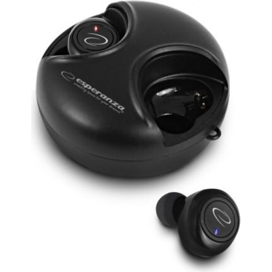 Esperanza headphones/headset Wireless In-ear Calls/Music Micro-USB Bluetooth Black - (EH228K)