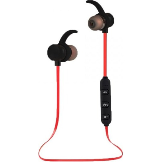 Esperanza headphones/headset Wireless In-ear Sports Bluetooth Black, Red - (EH186K)