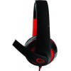 Esperanza Headset Wired Head-band Gaming Black, Red - (EGH300R)