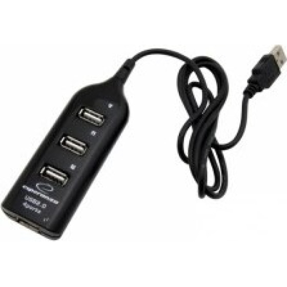 Esperanza interface hub 480 Mbit/s Black - (EA116)