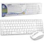 Esperanza keyboard RF Wireless QWERTY White - (EK122W)