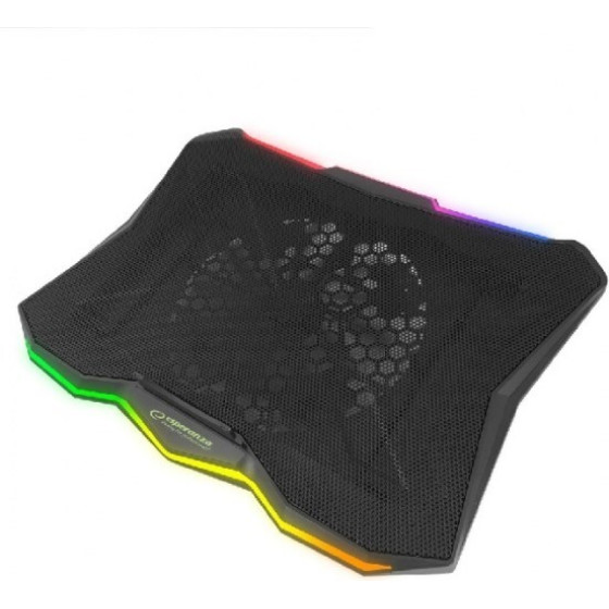Esperanza laptop cooling pad 43.2 cm (17'') 800 RPM Black - (EGC110)
