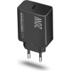 Esperanza mains charger 20W Black - (EZC104K)