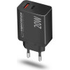 Esperanza mains charger 20W Black - (EZC105K)