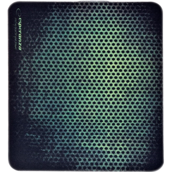 Esperanza mouse pad Gaming mouse pad Black, Green - (EGP102G)