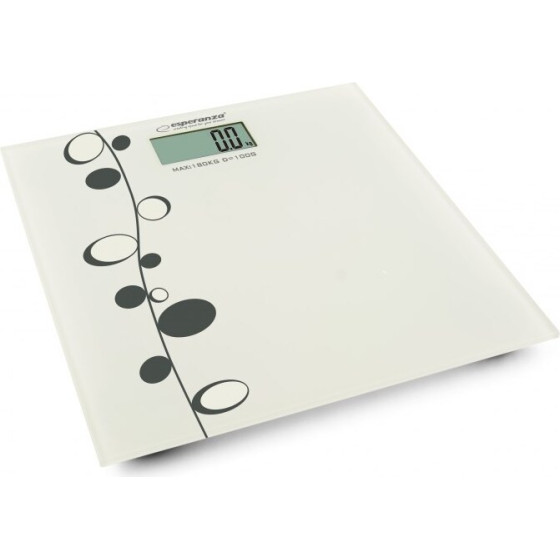 Esperanza personal scale Rectangle White Electronic personal scale - (EBS005)