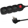 Esperanza power extension 1.5 m 3 AC outlet(s) Indoor Black - (ELK210K)