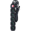 Esperanza power extension 1.5 m 5 AC outlet(s) Indoor Black - (ELK214K)