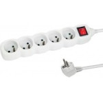 Esperanza power extension 3 m 5 AC outlet(s) Indoor White - (ELK215W)