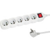 Esperanza power extension 3 m 5 AC outlet(s) Indoor White - (ELK215W)