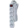 Esperanza power extension 3 m 5 AC outlet(s) Indoor White - (ELK215W)