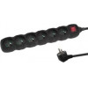 Esperanza power extension 3 m 6 AC outlet(s) Indoor Black - (ELK218K)