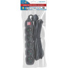 Esperanza power extension 5 m 5 AC outlet(s) Indoor Black - (ELK216K)