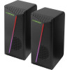 Esperanza Speakers 2.0 LED Black 6W - (EGS106)