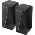 Esperanza Speakers 2.0 LED Black 6W - (EGS106)