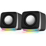 Esperanza Speakers 2.0 LED Black 6W - (EGS108)