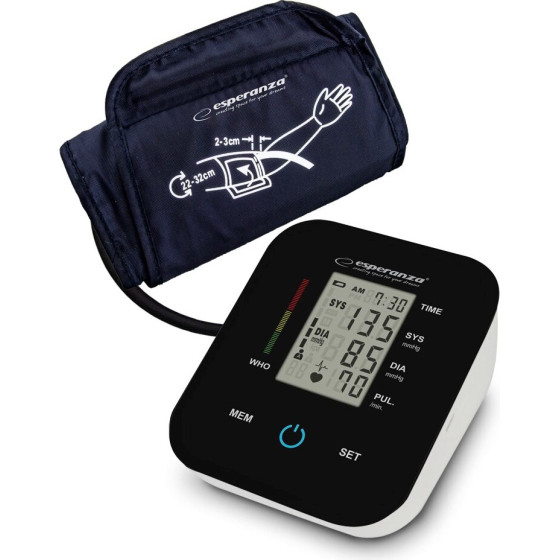 Esperanza upper arm blood pressure monitor - (ECB006)
