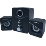 Esperanza USB 2.1 Speaker Set 6 W Black - (EP153)